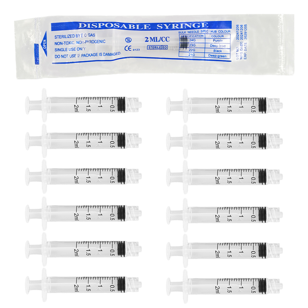 Baby Food Allergy Rash - 2ml Luer Lock Şırınga 100 adet,
