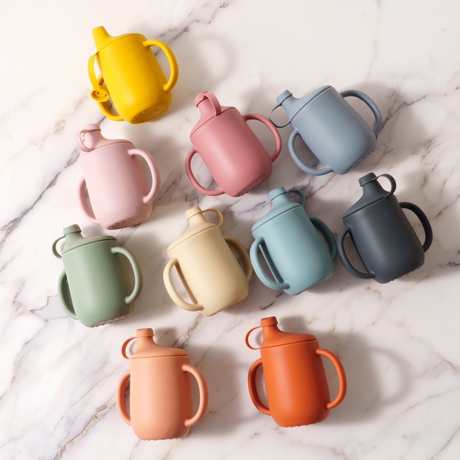 Snack Cup Toddler - Yeni anne çocuk bebek silikon bardak