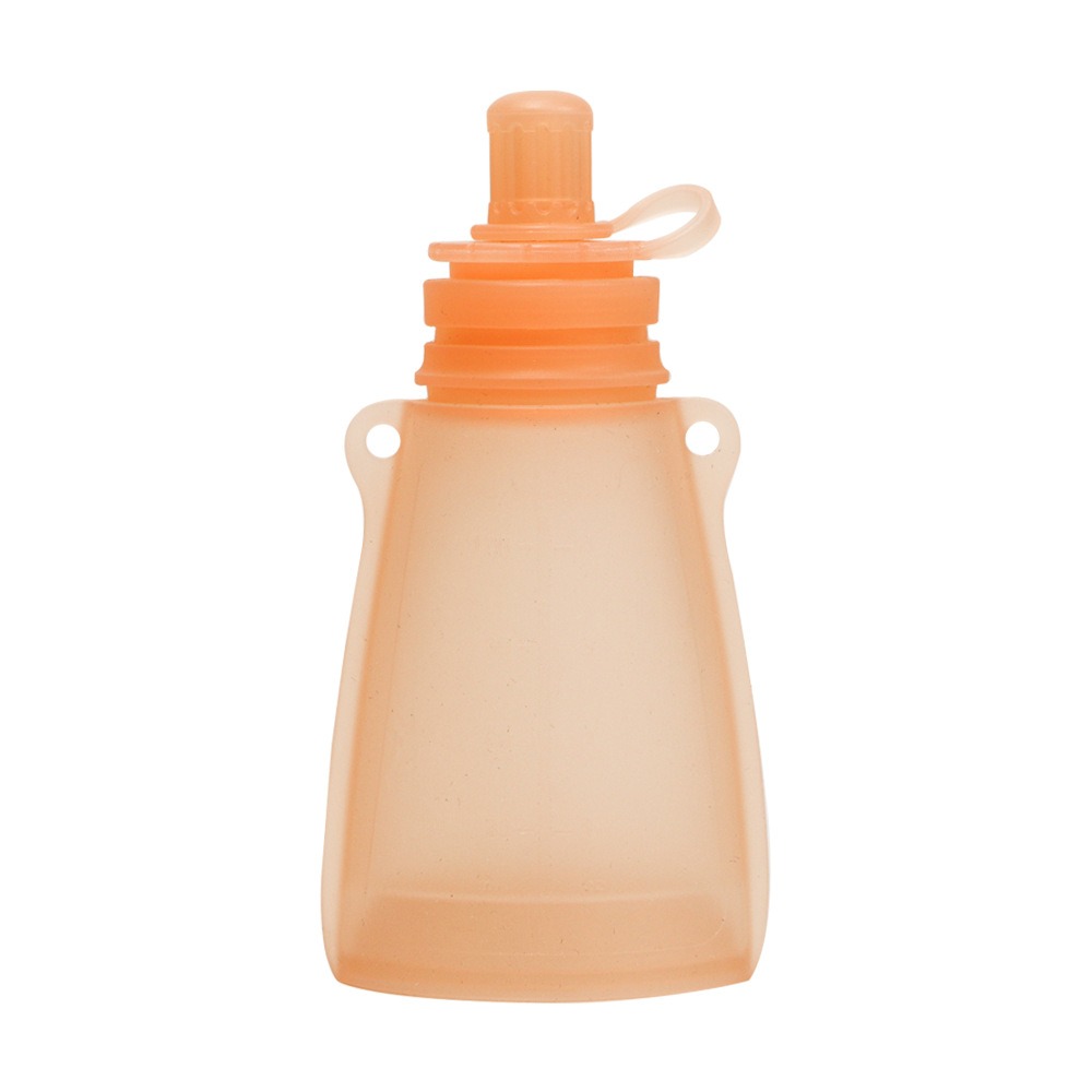 Baby Food Reusable Pouches - BPA İçermeyen Silikon Bebek Maması Poşeti