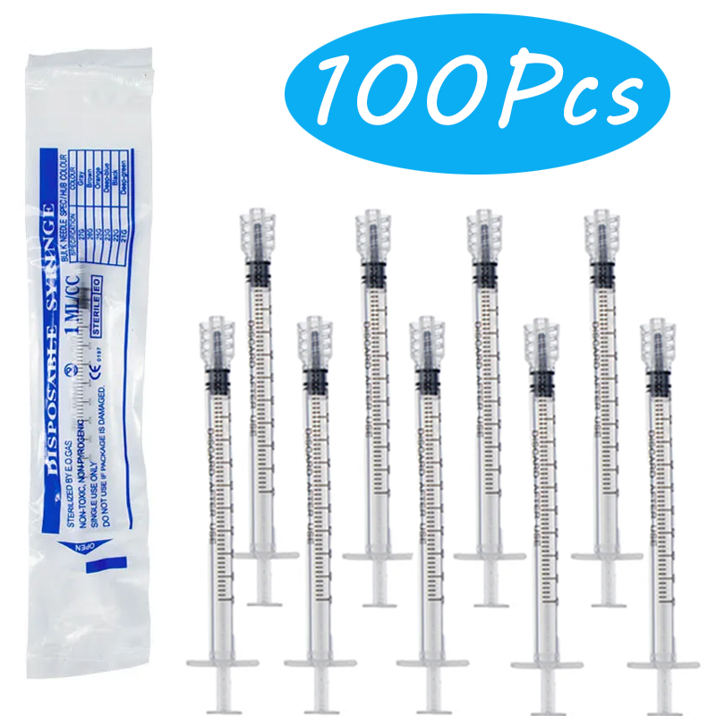 Baby Food Allergy Rash - 100 Adet 1 ml/1cc Luer Lock