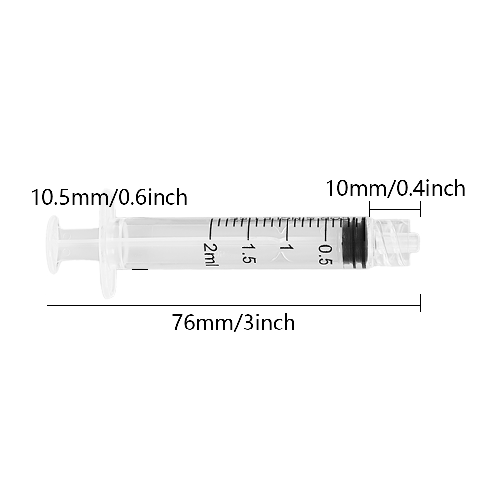 2ml Luer Lock Şırınga 100 adet - Baby Food Allergy Rash incelemesi ve fiyatı
