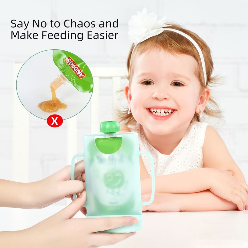 Taşınabilir Plastik Sıkma Poşe - Baby Food Reusable Pouches incelemesi ve fiyatı