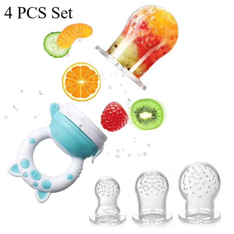 4'lü Set Silikon Meyve ve Sebz - Baby Food Dispensing Spoon incelemesi ve fiyatı