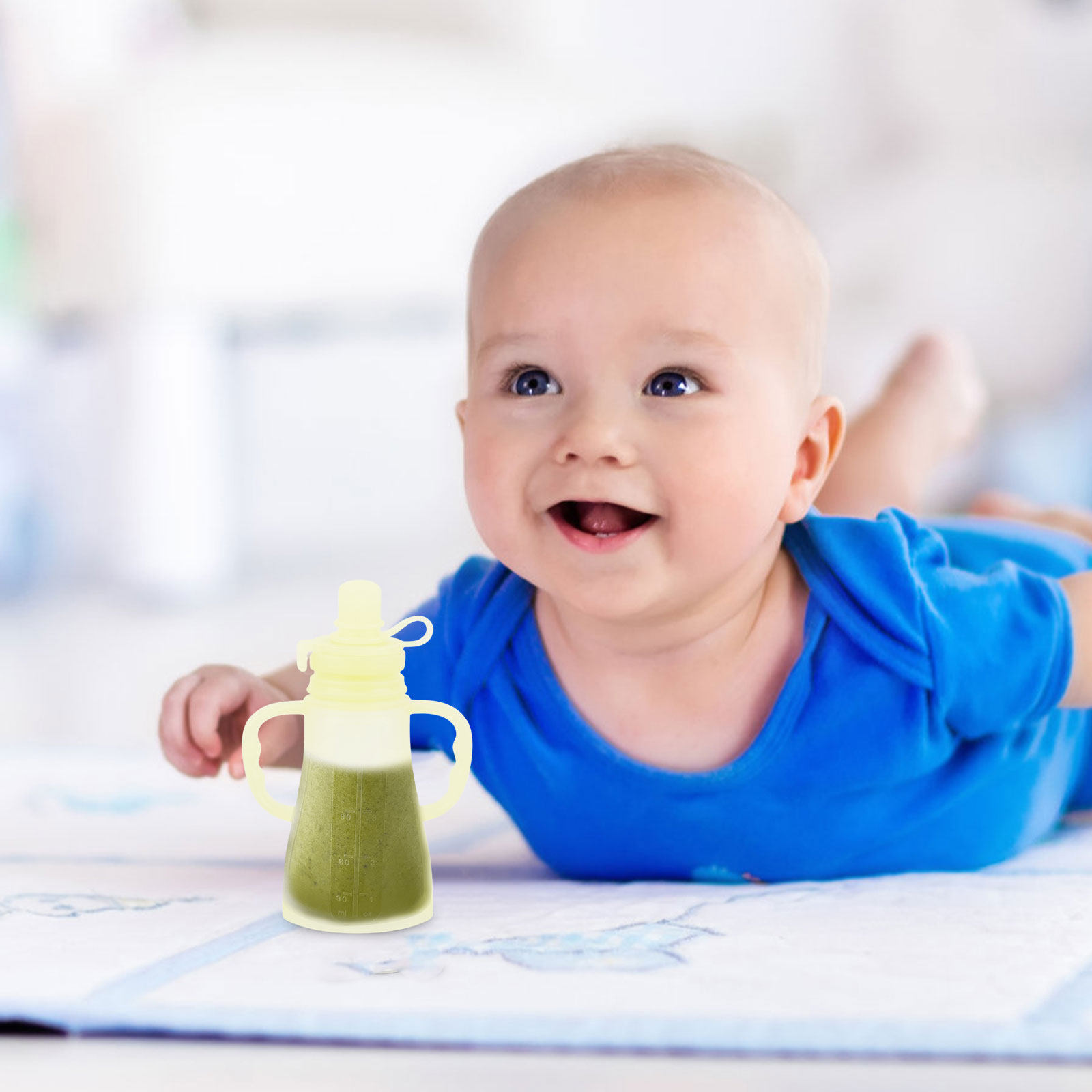 Silikon Bebek Mama Poşetleri Y - Baby Food Reusable Pouches incelemesi ve fiyatı