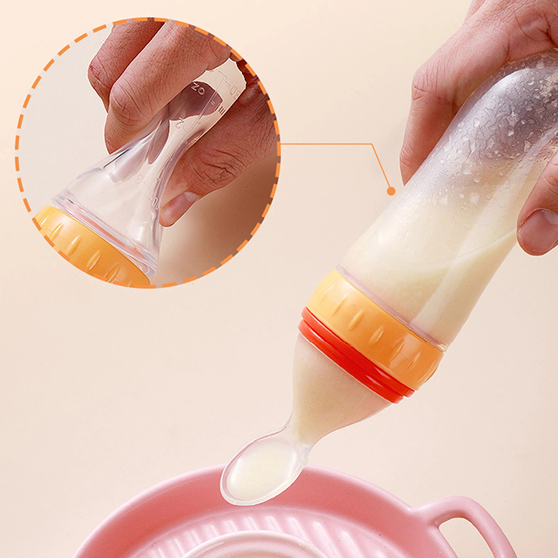 Sıkma Biberon Silikon Yenidoğa - Baby Food Dispensing Spoon incelemesi ve fiyatı