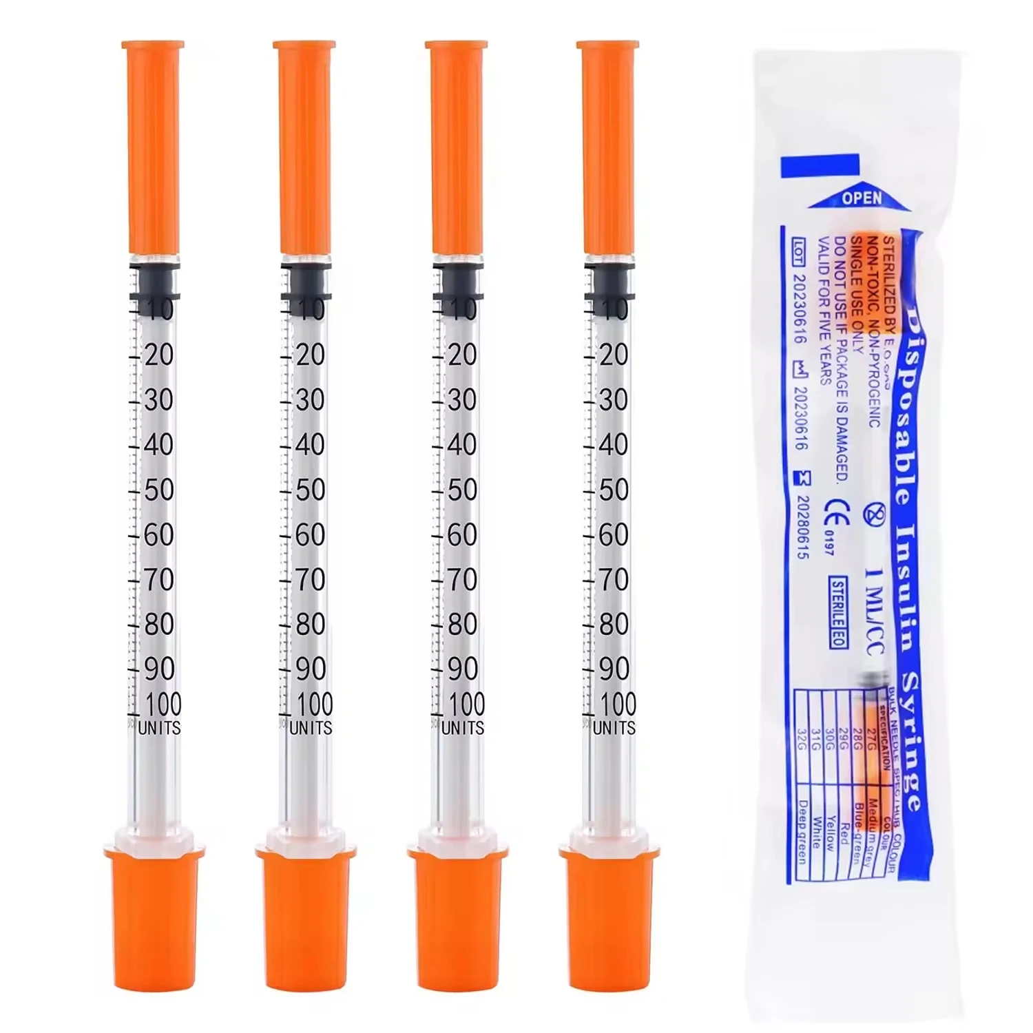 100 Adet 1ml/0.5mlcc Çeşitli B - Baby Food Allergy Rash incelemesi ve fiyatı