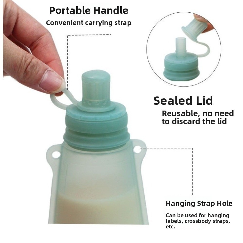 BPA İçermeyen Silikon Bebek Ma - Baby Food Reusable Pouches incelemesi ve fiyatı
