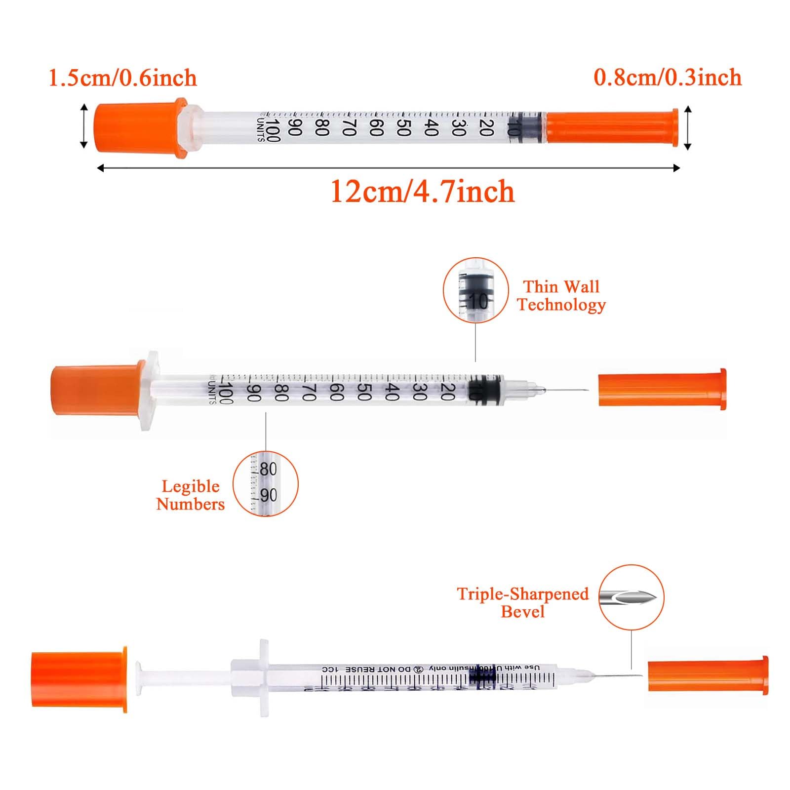 100 adet 1ml/cc 30G 8mm 31G 6m - Baby Food Allergy Rash incelemesi ve fiyatı