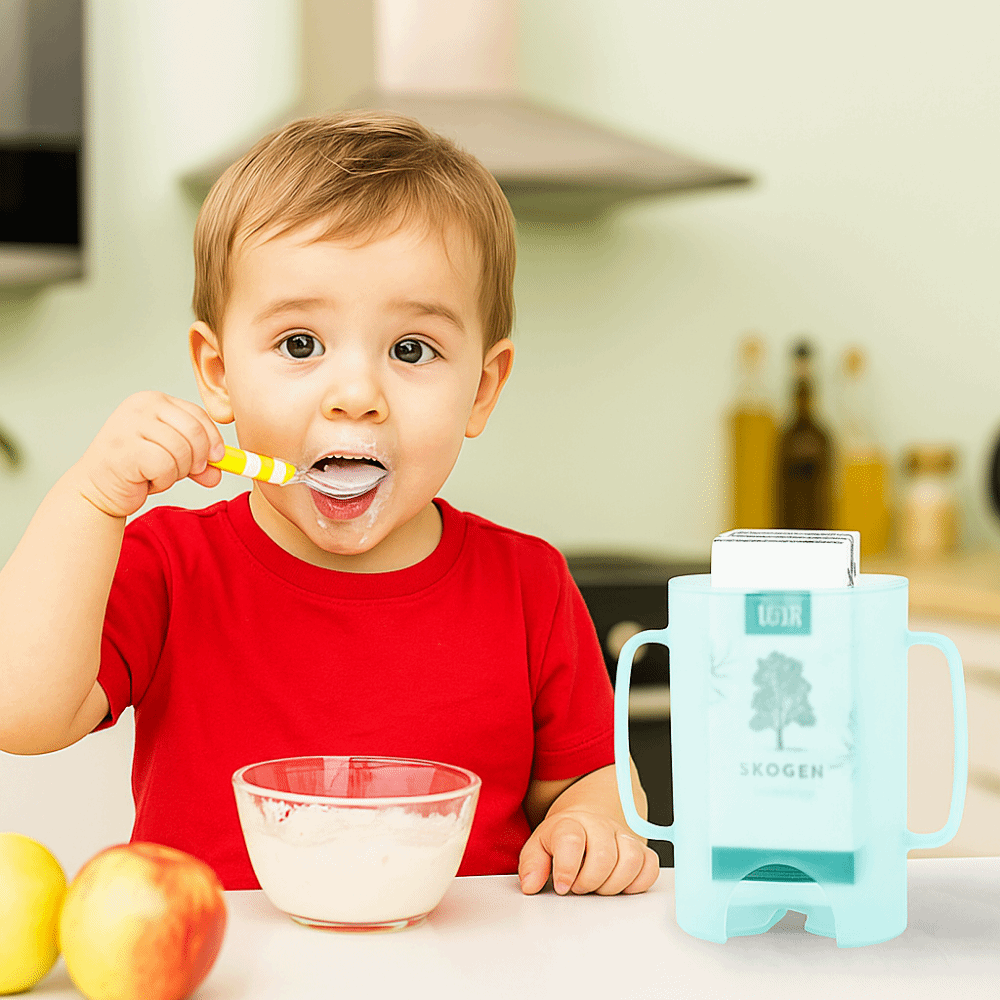 Plastik Sıkma Kese Tutucu Raha - Baby Food Reusable Pouches incelemesi ve fiyatı