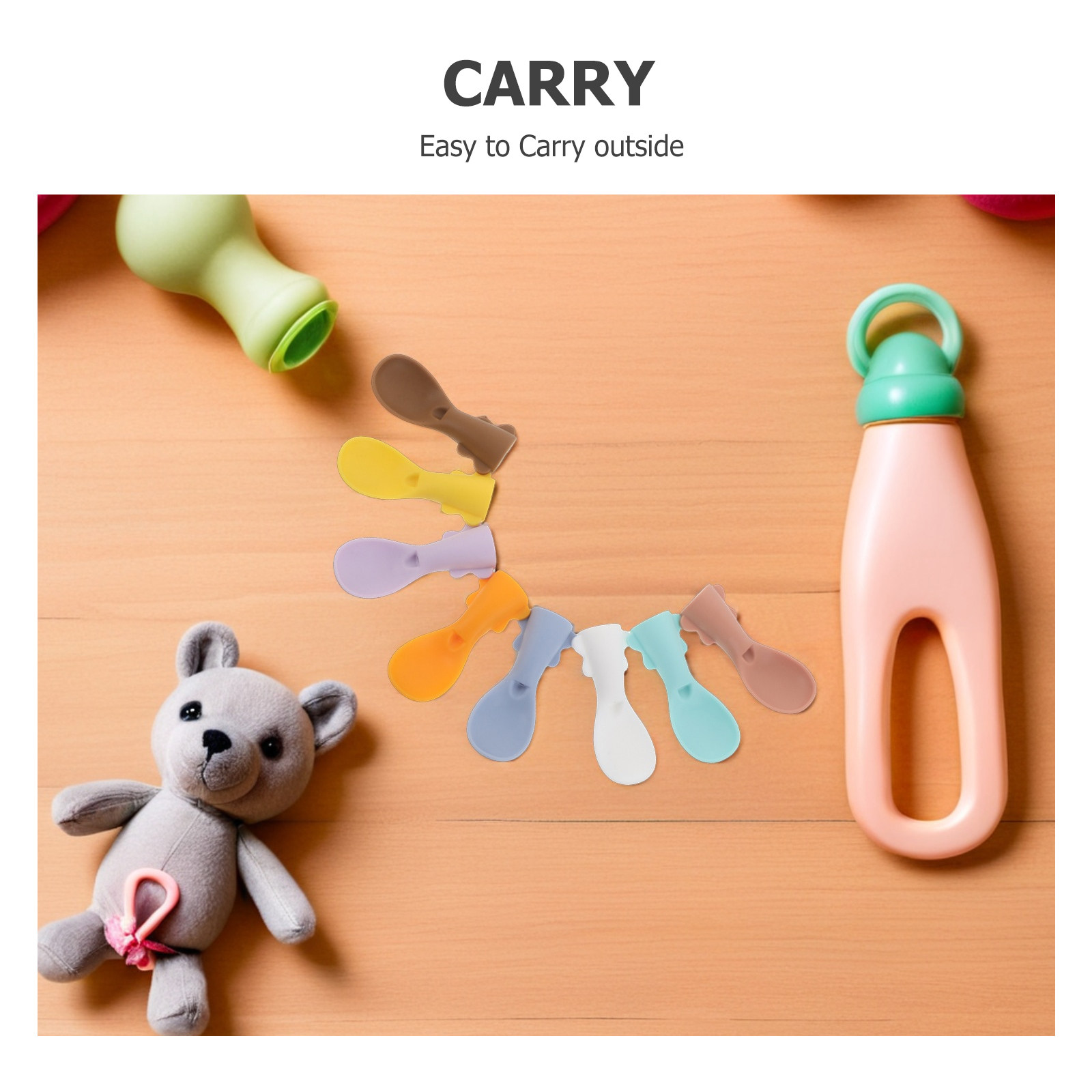8 Adet Bebek Mama Poşeti Kaşık - Baby Food Reusable Pouches incelemesi ve fiyatı