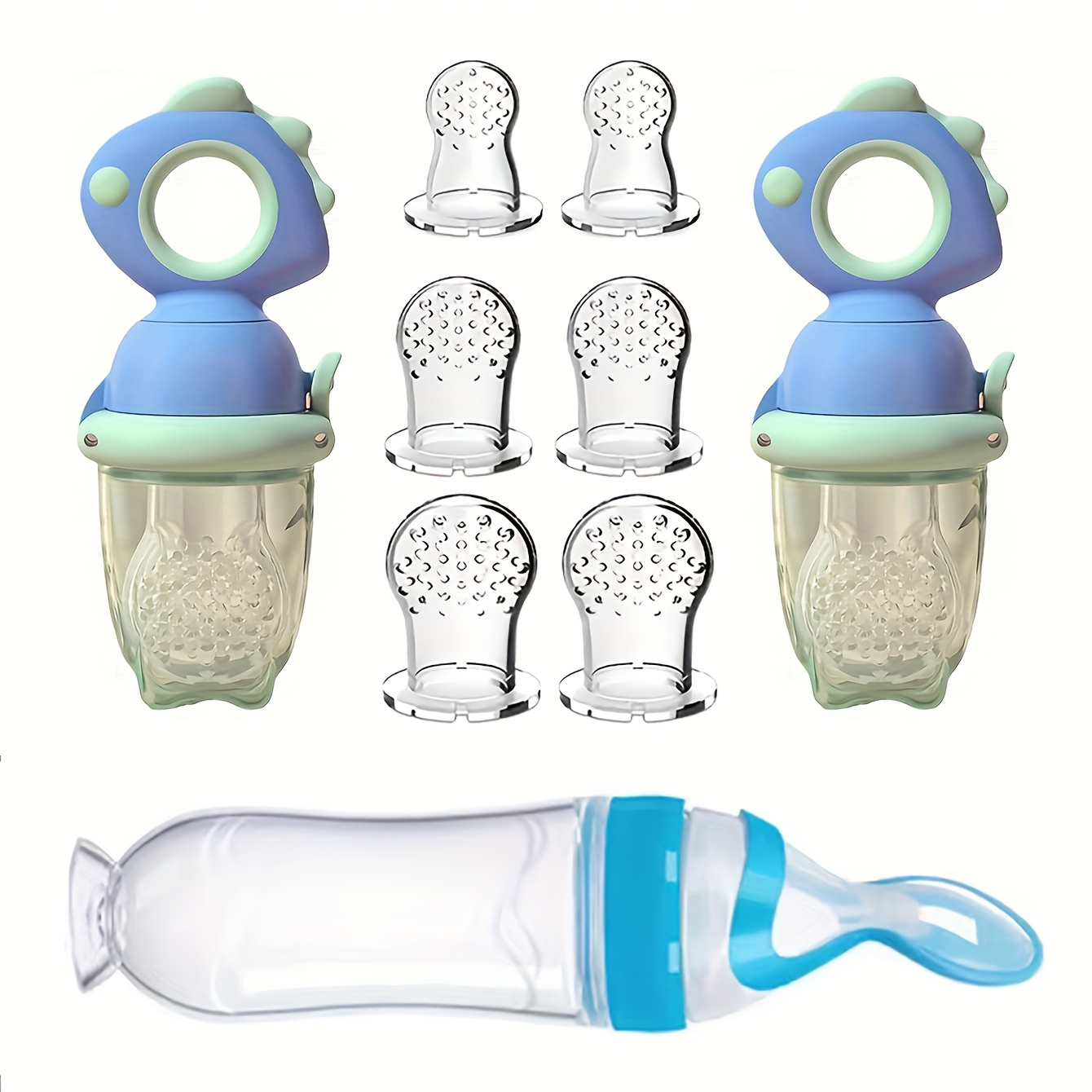 9 adet Bebek Besleme Seti: Din - Baby Food Dispensing Spoon incelemesi ve fiyatı