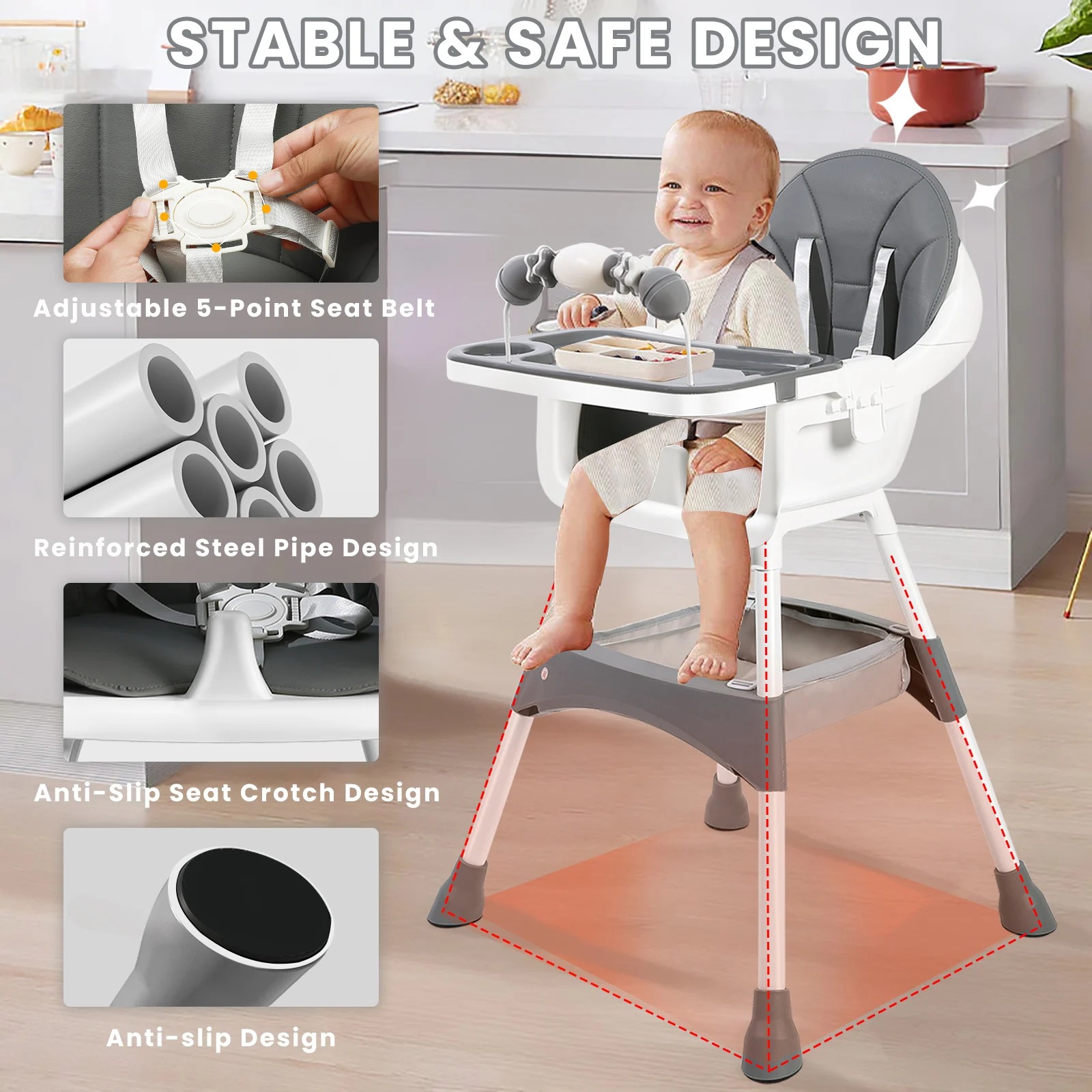 Ayarlanabilir Bebek Mama Sanda - Baby Food Chart incelemesi ve fiyatı