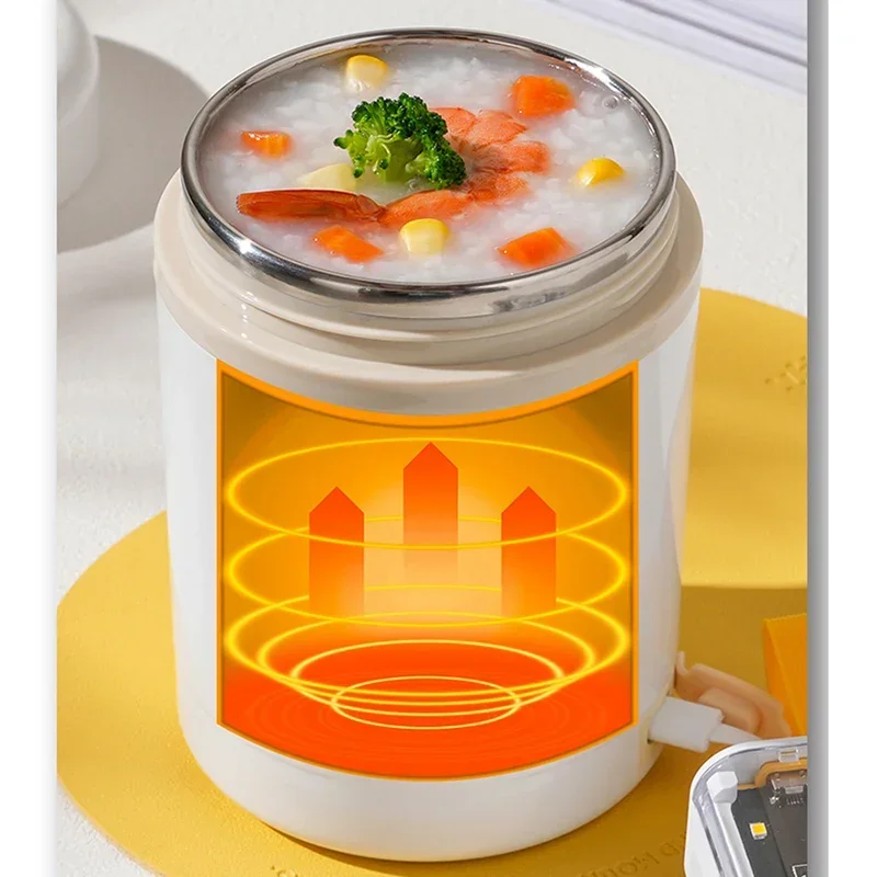 600ML taşınabilir USB elektrik - Baby Food Thermos incelemesi ve fiyatı