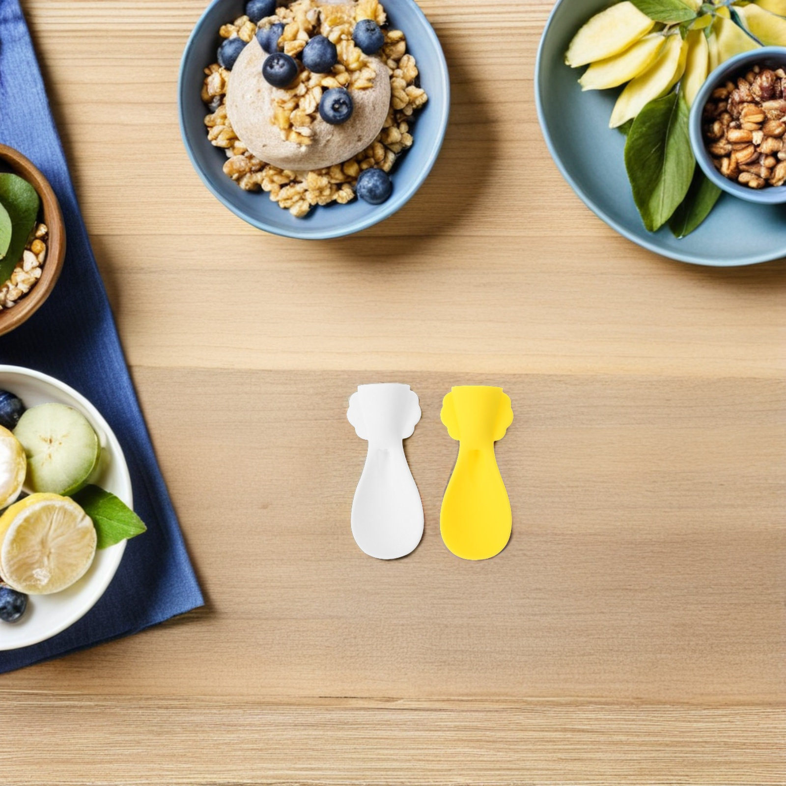 4 adet bebek silikon mama kaşı - Baby Food Reusable Pouches incelemesi ve fiyatı