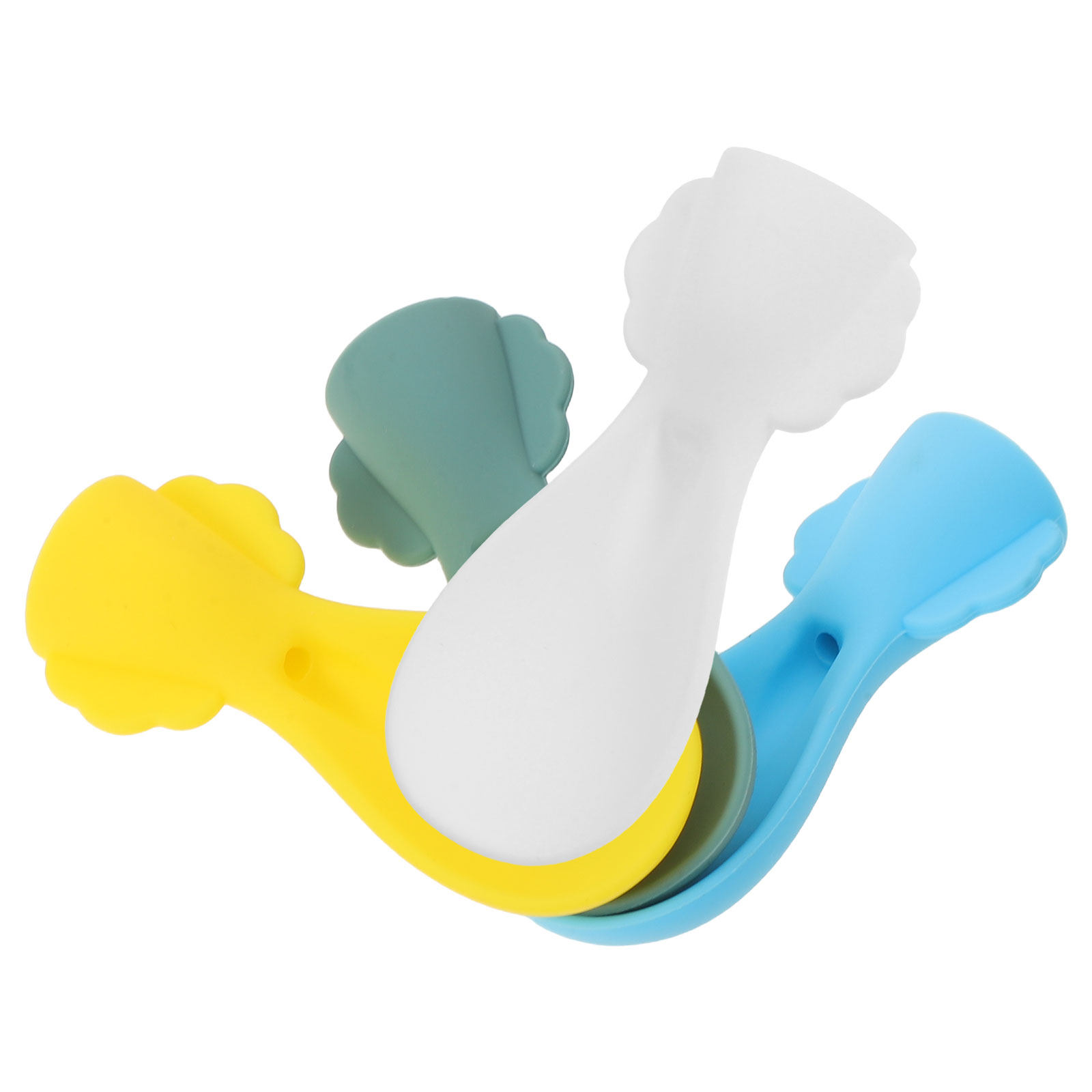 4 adet bebek silikon mama kaşı - Baby Food Reusable Pouches incelemesi ve fiyatı