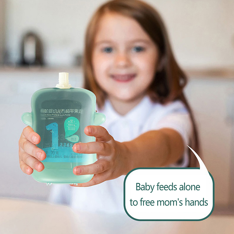Kendinden besleme bebek yiyece - Baby Food Reusable Pouches incelemesi ve fiyatı